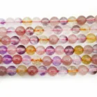 Beads Wholesale And Retail 6mm 8mm 10mm Natural Gemstones Round Loose Beads Super 7 Cacoxenite Beads