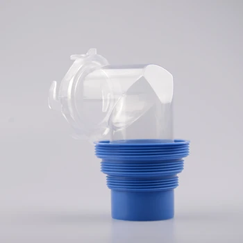 RV Clear 90 degree Sewer Hose Swivel Fitting for camper
