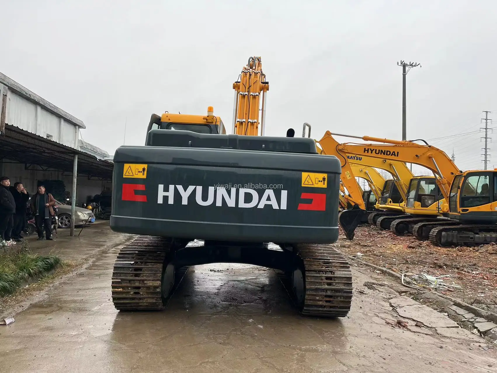 Korea Used Excavator Hyundai 220lc Heavy Large Second Hand Used Hyundai