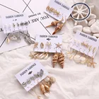 Earring Earrings 2021 Hot Sale Earring Sets Multiple Piercings Set Starfish Shell Earrings For Women
