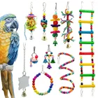 Parrot MewooFun Factory Direct Sales Parrot Toy Rope Parrot Toy Games Pet Parrot Toys