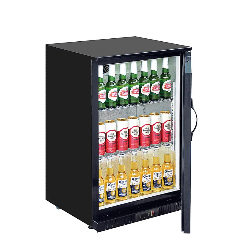 mini bar fridge transparent