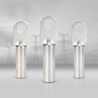 Solderless Connector DT-35mm Motor Solderless Terminal Connector Lugs Uninsulated Cable Lug