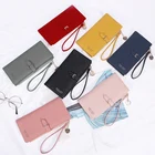 Women Wallet Miyin2021 New Long Zipper Clutch Women Large Capacity Wallet Clutches Women Tide