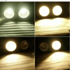 Led Par LED 200W COB Par Audience 2 Eyes Warm/cool White Stage Blinders Lighting For Studio Show