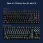 Teamwolf X57 RGB Backlit Hotswap Multi-Media 89 Keys Wired Gaming Mechanical Keyboard