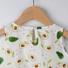 Baby Girl Dresses Wholesale Cartoon Sleeveless Kids Clothing Summer Cotton Baby Girl Dresses Summer Girls Dresses Boutique