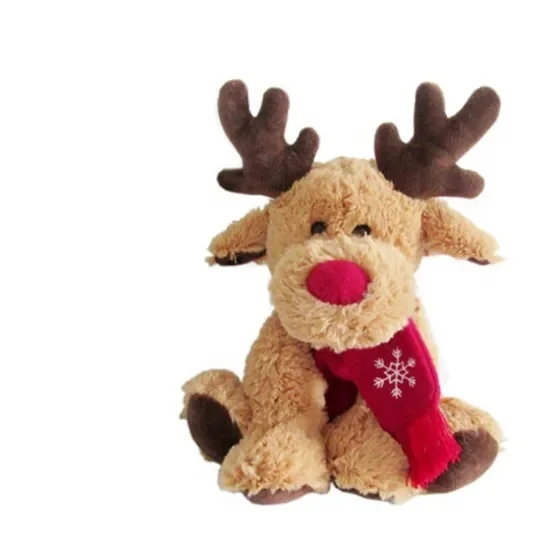 moose christmas plush