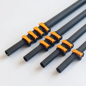 Multi-purpose custom cleaning tool telescopic rod carbon fiber thickened carbon fiber telescopic rod