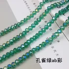 Beads Glass Beads High Quality Crystal Beads Faceted Glass Rondelle Loose Beads For Jewelry Making Glass Beads Crystal