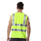 Vest Reflective Vest Wholesale Customized Breathable High Visibility Reflective Jacket Safety Vest