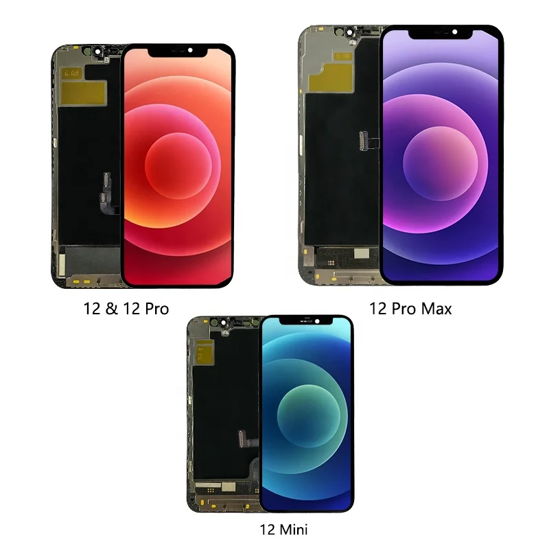 iphone 12 pro max lcd screen brands