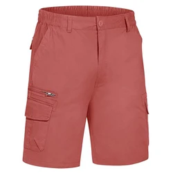 Men's Cotton Hunting Cargo Shorts Rip-stop Hiking Fishing Casual Work Shorts 7 Pockets Short Pants