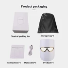 Light Factory Wholesale 750nm Red Light Colorful LEDmask Beauty Light 3 Colors Beauty Light Photon LedMask