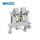 Din Terminal Screwed Type Rail Terminals Blocks Electric 2.5mm DIN Rail Screw Terminal Blocks