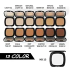 Skin Compact Pressed Powder Private Label 13 Color Private Label Cosmetics For Dark Skin Matte Compact Powder Makeup