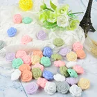 China Beads China Factory Wholesale Rose Beads Baby Flower Silicone Teething Beads