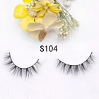 Eye Wholesale New Style Private Label Soft Lashes 3d Faux Mink False Eyelashes Eye Lashes Manufacture S104