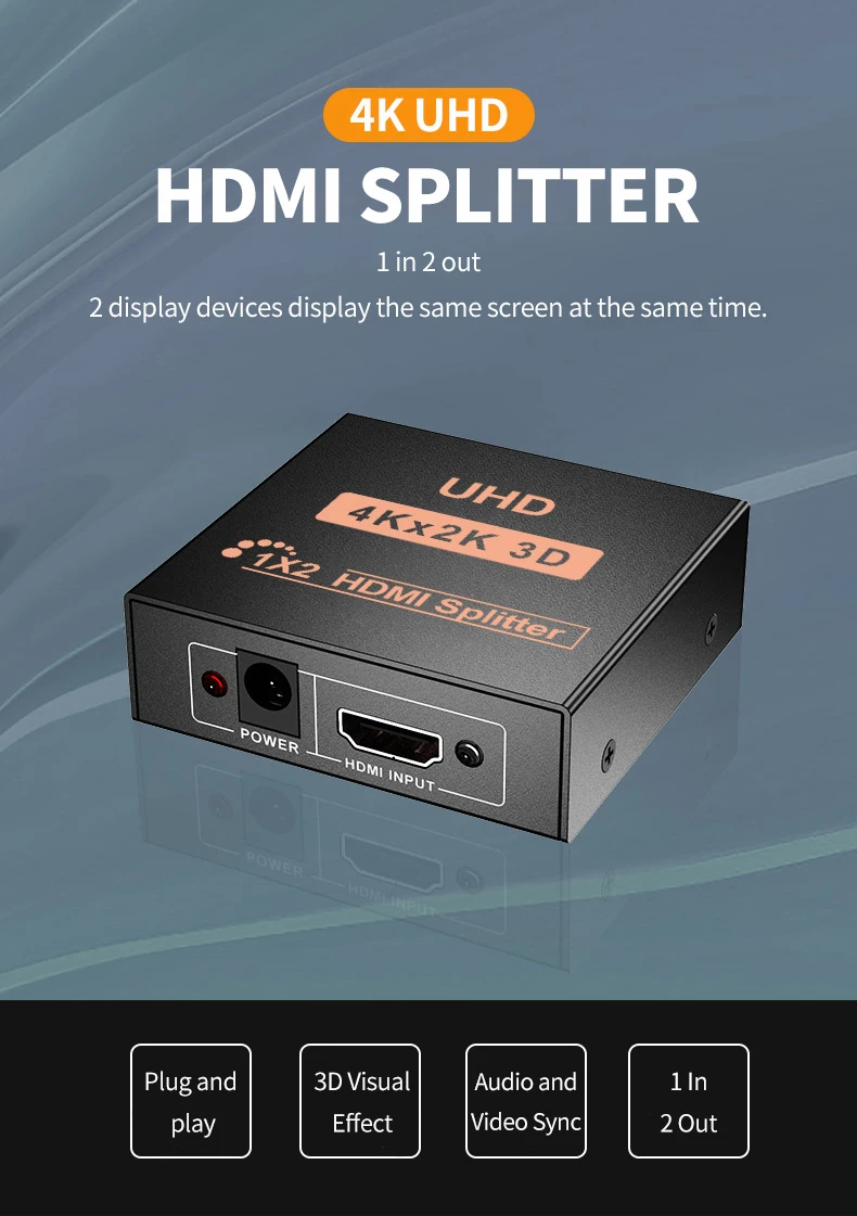 K Mini Port Hdmi Splitter X Video Switch Splitter Support K X K