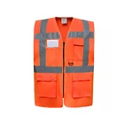 Vest Vest 2021 Custom Made Sky Blue Edging Cloth Custom Reflective Vest With Comfortable To Wear