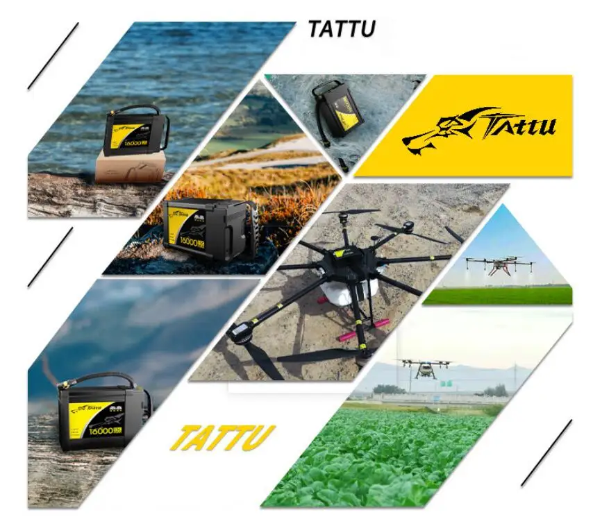 Tattu Fast Charge 30000mah 25c 22.2v 6s1p Big Capacity Intelligent Hv ...