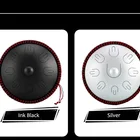 Drum Major Top Quality Hank Drum 14" Steel Tongue Drum 9 Notes 14 Inch Tank Drum Handpan D Minor / Major