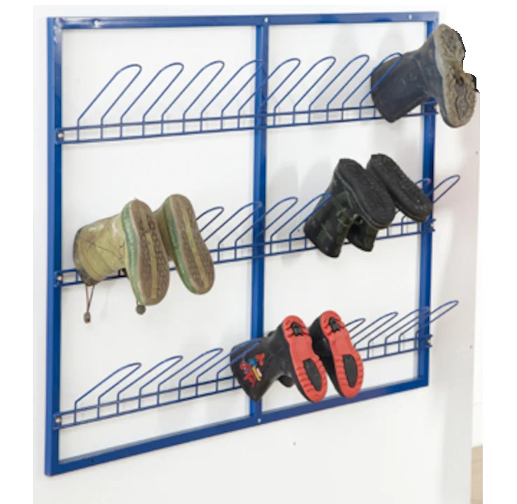 Retail Double Sided Blue Boot Storage 