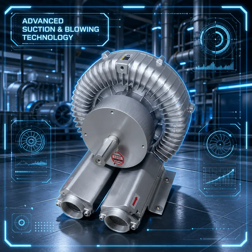 Ring Blower, Aluminium, 220 V, Electric - detail 2