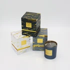 Candle Candle In A Glass 220g Paraffin/soy Wax Scented Candle In Glass Cup In Gift Box Luxury Product