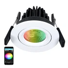 Led Lights Rise Downlight Lighting Rgb Factory Led Cob Ceiling Recessed Rgb Downlight With 3 Years Warranty