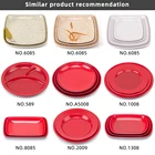 Square Square Outdoors Melamine Tableware 9.5 Inch Square Plate Melamine Steak Plate