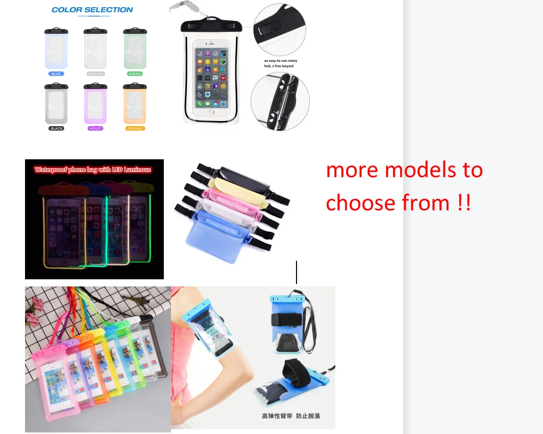 waterproof phone pouch for mobile phone water proo