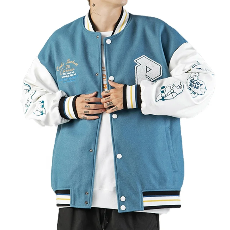 bomber jacket custom embroidery