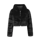 Colors Wholesale Women Faux Fur Coat Fashion Women Short Rabbit Coat Soft Touch Many Colors