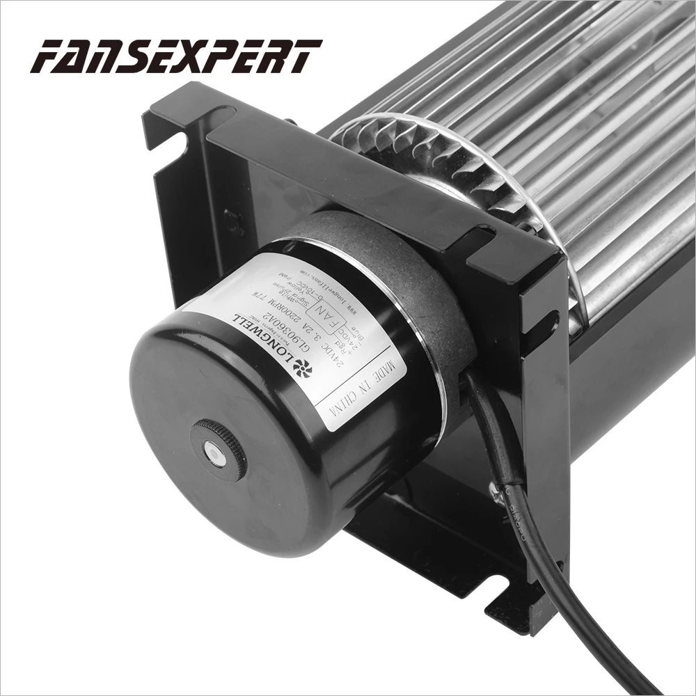 Cross Flow Fan, 90mm, 24V, 1500RPM, Aluminum - detail 16