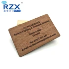 Card Waterproof 13.56MHz Wood RFID Card Contactless Wooden NTAG 213 Business Card