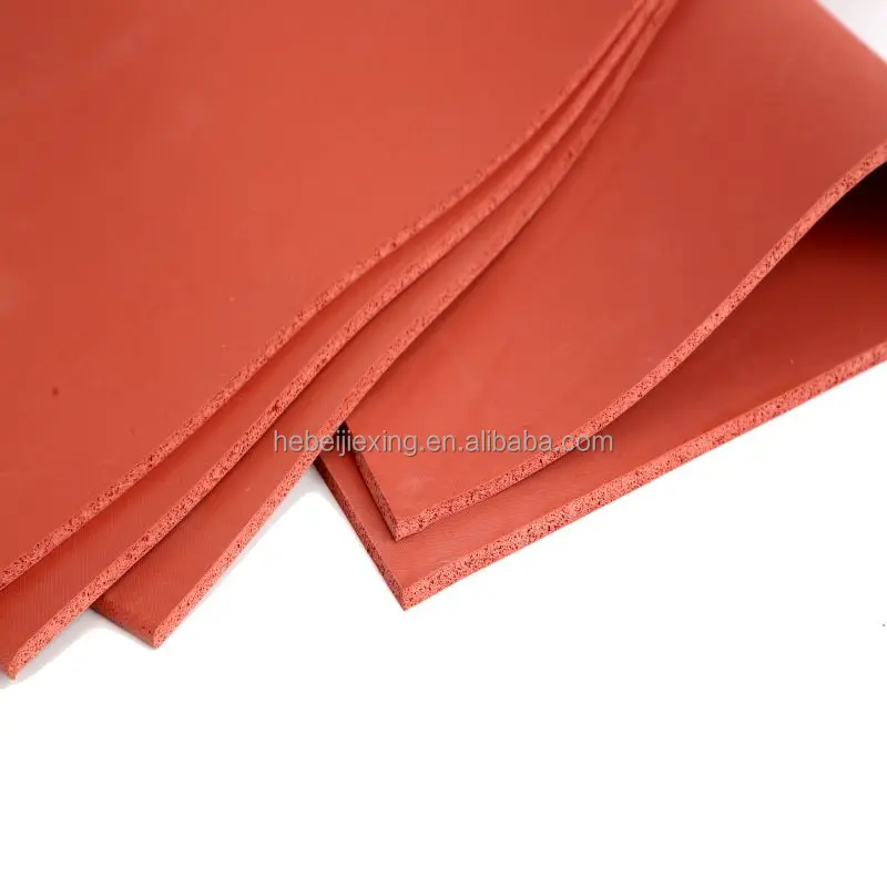 Silicone foam board, silicone rubber board, hightemperature resistant