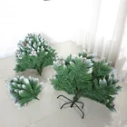 Snow Christmas Xmas Tree 8ft Pvc High Quality Giant Falling Snow Artificial Flocked Christmas Tree