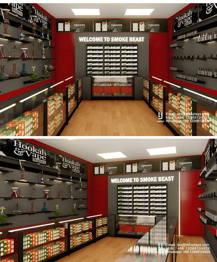 Custom Dispensary Smoke Counter Displays Design Smoke Shop Display Show