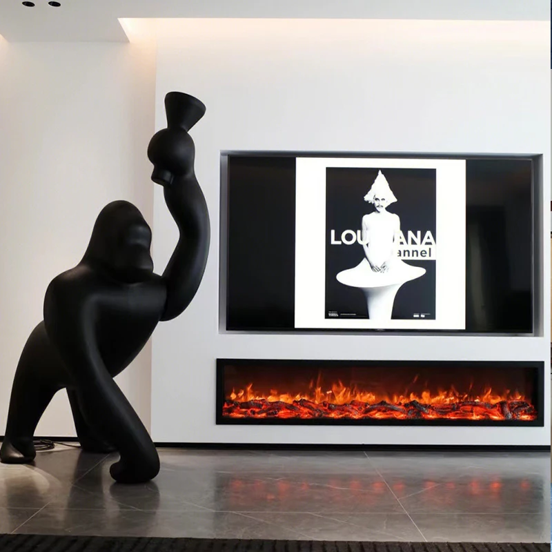 Wall-mounted Fireplace, LED, 30-60 - detail 4
