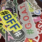 Photo Booth Props Custom UV Printing Funny Phrases Party Prop Photo Booth Props Pvc Signs