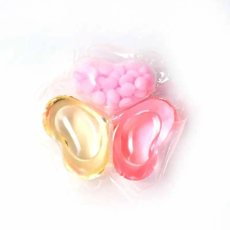 OEM Sustainable Clothes Washing Laundry Booster Machine Beads Natural Apparel Gel Disposable Detergent Soap for Natural Clothes factory