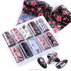 Nail Sticker Candy Gift Bear Pink Heart Holiday Designer Nail Art Decoration Nail Sticker Nail Transfer Foil