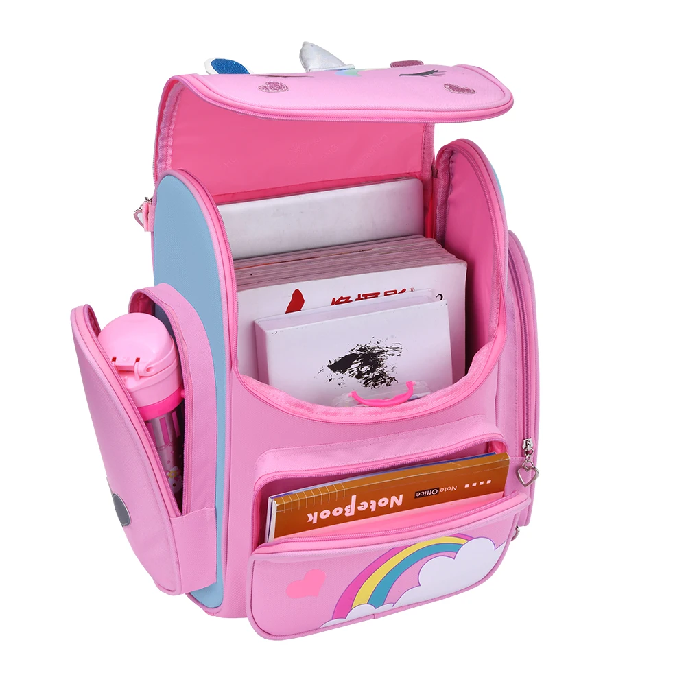 Amiqi HL-6605 Boys Girls Children's School Bag Backpack Bag Wholesale Kids Children's Gifts Cartoon School Bags