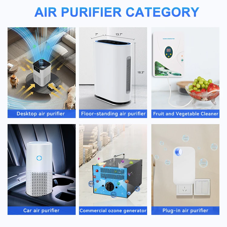 Air Purifier, HEPA, Portable, CADR, LED - detail 32
