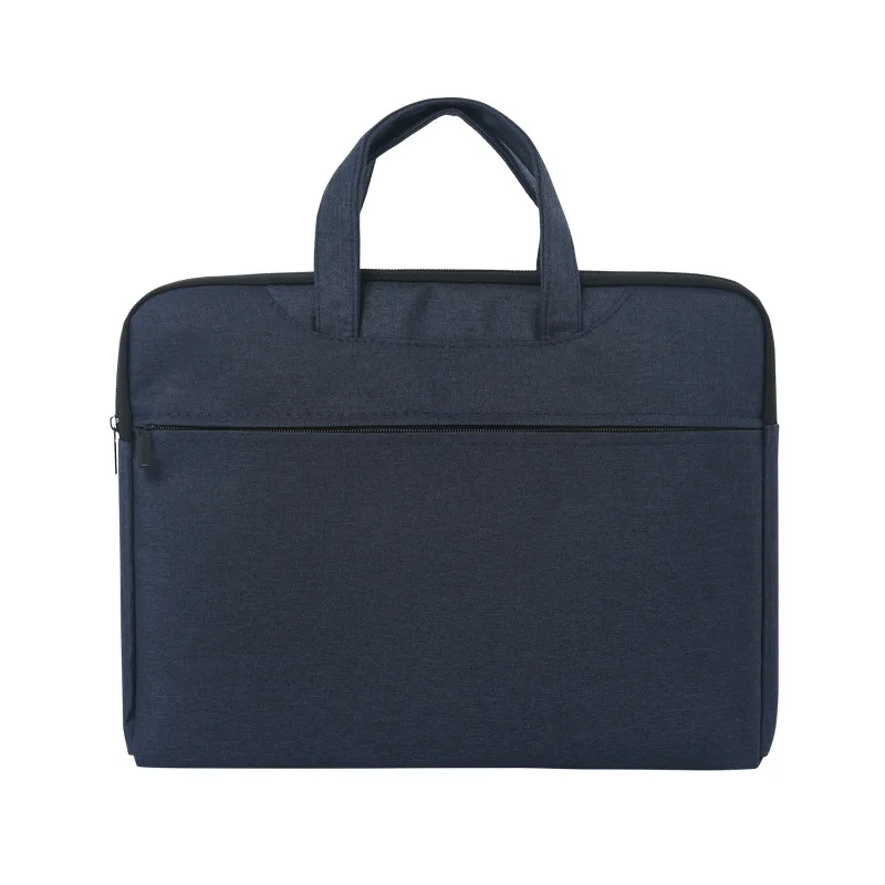 Portable file bag canvas information conference laptop bag computer laptop notebook briefcase