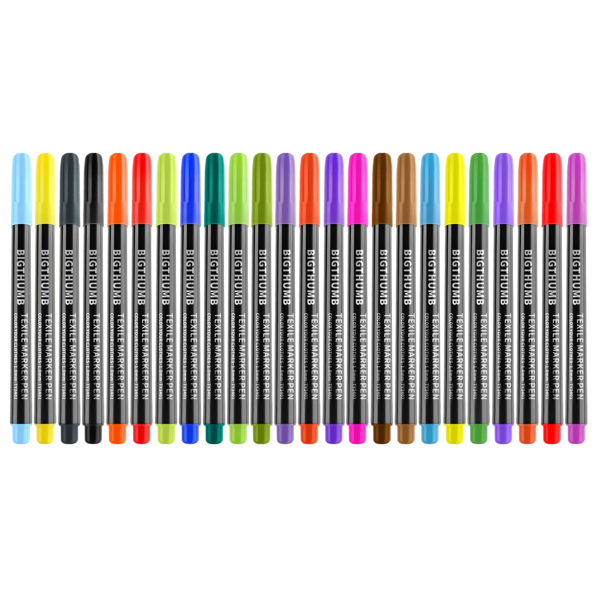 Permanent Fabric Markers Assorted Colors, Marker for Clothes, Markers for T Shirt