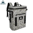 Portable Insulated Backpack 25l Large Non Woven Leopard Beer Cooler Bag