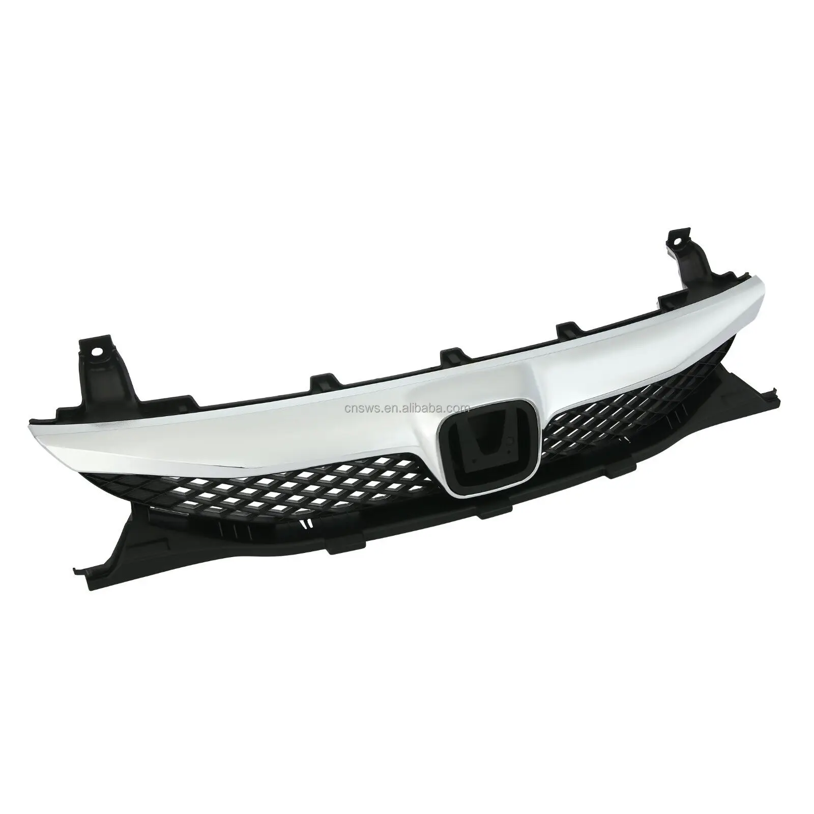 Produkt OEM-Autoteileersatz, neuer verchromter oberer Kühlergrill für die vordere Stoßstange für Honda Civic 2009–2011, ho1210127, ho1200198-35