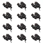 Model Train N Scale Model Train Railway Railway Accessories 1:150 Plastic Wheels Bogie With Couplers